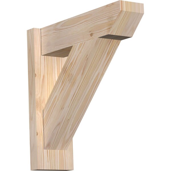 Ekena Millwork Traditional Slat Smooth Outlooker, Douglas Fir, 5 1/2"W x 18"D x 18"H OUT06X18X18TRA06SDF - main